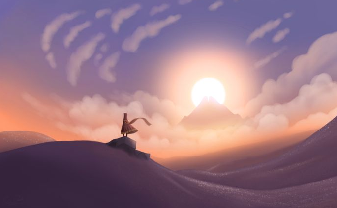 《风之旅人》游戏也是艺术  简单游戏像梦中的一场旅途