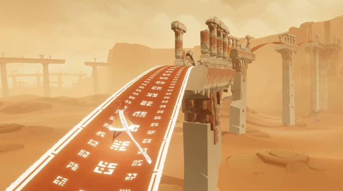 《风之旅人》游戏也是艺术  简单游戏像梦中的一场旅途