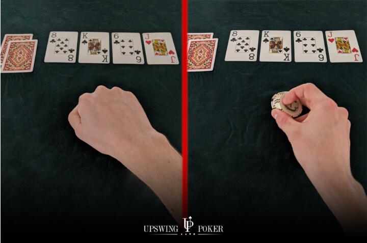 ​扑克小测验：如果翻前加注者在翻牌圈随后check， 你在转牌圈应该如何行动？