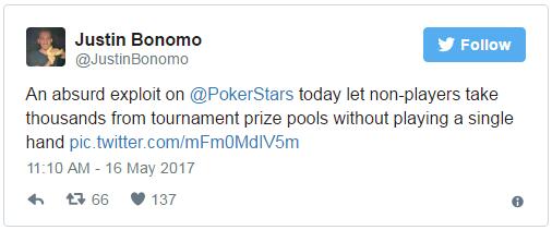 许多​扑克之星玩家利用退款规则漏洞谋取不当收益
