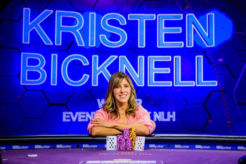 牌坛战姬：Kristen Bicknell斩获扑克大师赛$25K NLH桂冠，Chance Kornuth又双叒叕荣获亚军