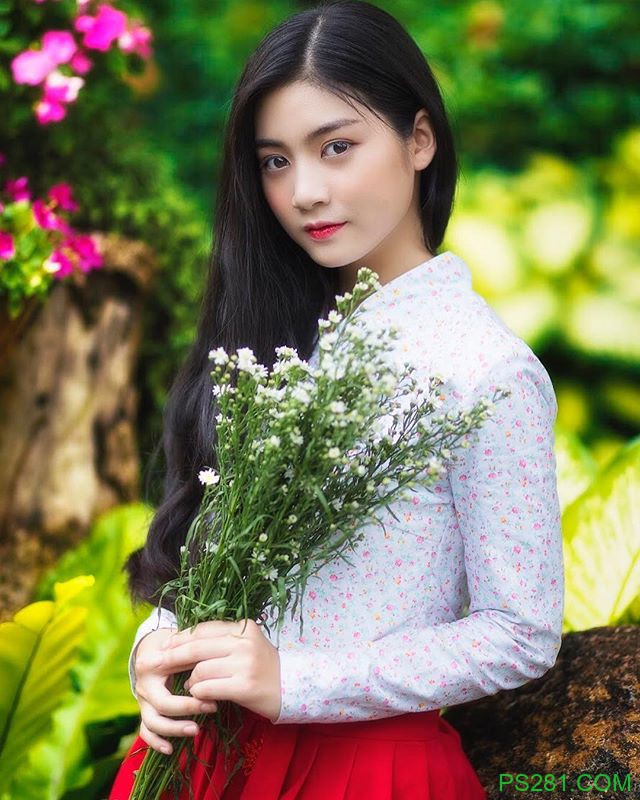 越南网红模特Nam Phuong 氧气美女软萌可爱