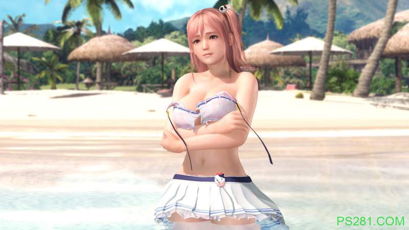 繁体中文PC版《生死格斗：沙滩排球维纳斯假期》 玩家当岛主与美女的美好回忆