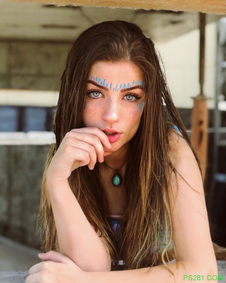 巴西14岁蓝眼美少女Jordana Vucetic 胸器妹奶大到不科学