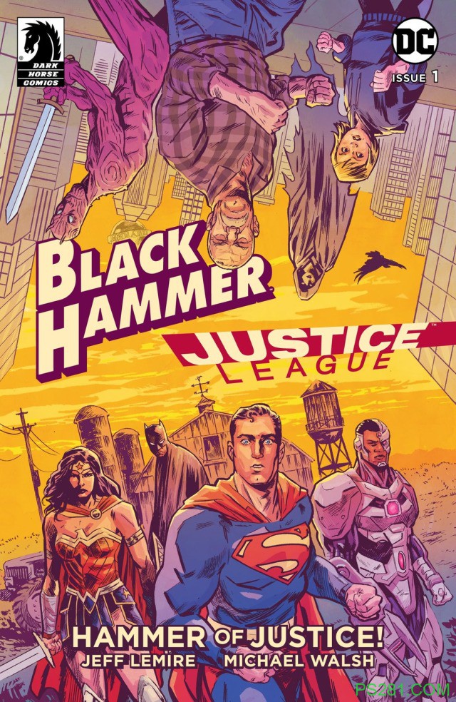 黑马漫画《黑锤》 世上最强大超级英雄被困洛克伍德小镇