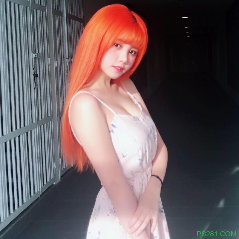 长相甜美的橘发少女《May Ng》，小只马大波神似可爱版「娜美」！