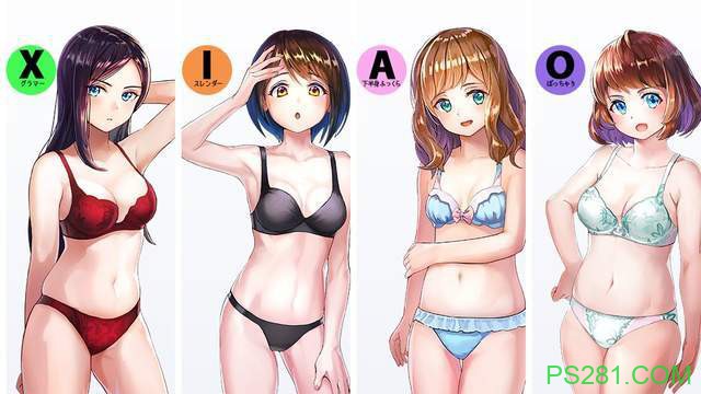 日本环肥燕瘦4种女生体态 你最喜欢哪一款？