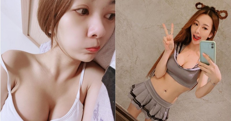 超兇牡羊座女孩！「奇異果」側躺倒出美乳形狀，超豐滿曲線讓人一看就受不了！