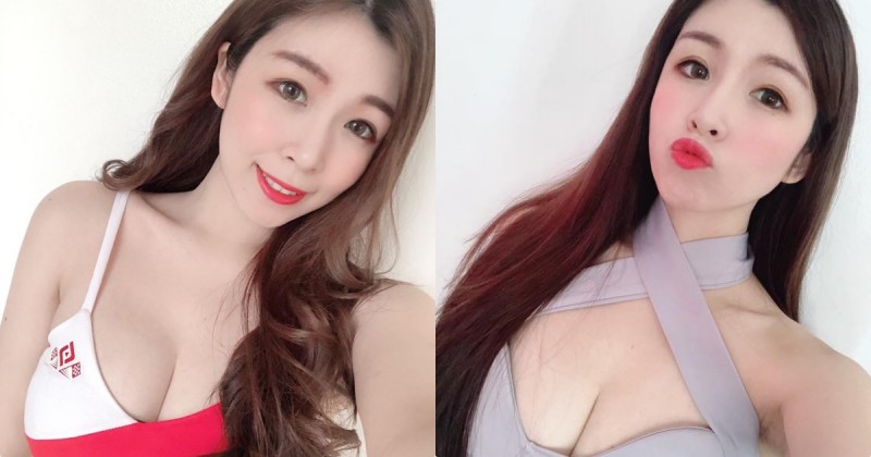 有著光滑美肌的美乳正妹「蔡憂憂」，水嫩酥胸「形狀好渾圓」！