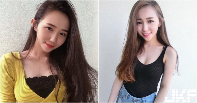 甜美小清新正妹「Jeslyn」，衣服暗藏小心機，美妙弧度超Ｑ笑容讓人戀愛～