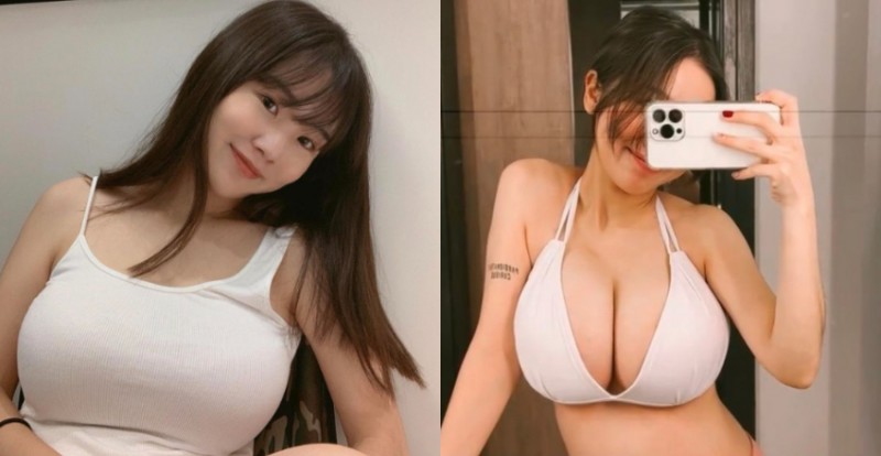 那個隱乳妹長大了！甜美妹子「Lucy」升格準媽媽　罩杯也跟著升級